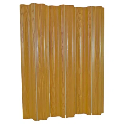 Pre-owned Charles And Ray Eames Eames 6 Panel Oak Room Divider By Herman Miller In Brown