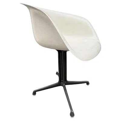 Pre-owned Charles And Ray Eames Eames And Alexander Girard For Herman Miller La Fonda Fiberglass Armchair, 1960s In Sand