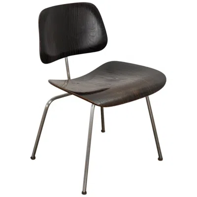 Pre-owned Charles And Ray Eames Eames For Evans Ebonized Dcm In Brown