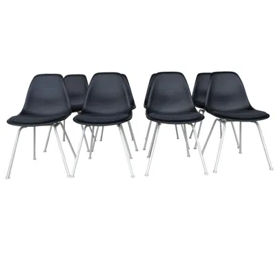 Pre-owned Charles And Ray Eames Eames Herman Miller Shell Chairs Multiple In Black