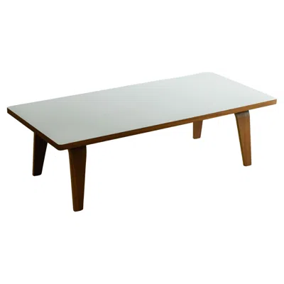 Pre-owned Charles And Ray Eames Eames Rectangular Coffee Table By , 1990s In Brown