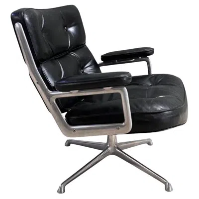 Pre-owned Charles And Ray Eames Eames Time Life Lobby Chair Es105 By Charles & Ray Eames In Black