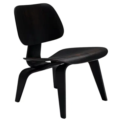 Pre-owned Charles And Ray Eames Early Charles & Ray Eames Lcw Lounge Chair, Evans Production, Usa 1940s In Brown