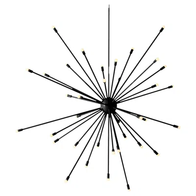 Pre-owned Charles And Ray Eames Galaxy Black 120 Cm Pendant Lamp By Cassina