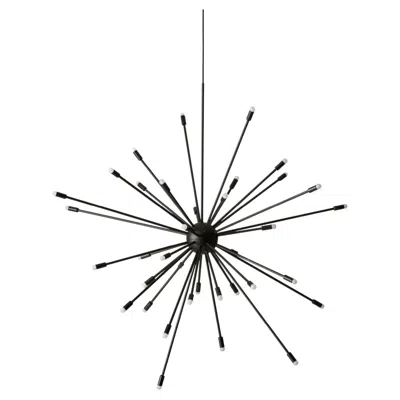 Pre-owned Charles And Ray Eames Galaxy Black Pendant Lamp By Cassina