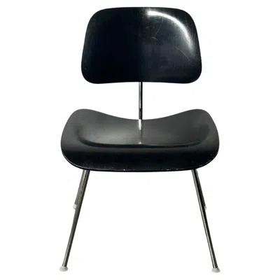 Pre-owned Charles And Ray Eames Herman Miller Eames Dcm Dining Chair In Brown