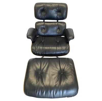 Pre-owned Charles And Ray Eames Herman Miller Eames Lounge Chair And Ottoman In Brown