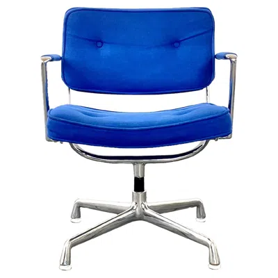 Pre-owned Charles And Ray Eames Herman Miller Es102 Intermediate Chair Design Charles & Ray Eames In Blue