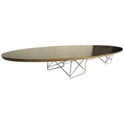 Pre-owned Charles And Ray Eames Herman Miller For Eames Surfboard Table In Brown