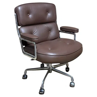 Pre-owned Charles And Ray Eames Herman Miller Time Life Chair By Ray And Charles Eames In Gray