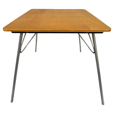 Pre-owned Charles And Ray Eames Labeled Eames It-1 Incidental Table For Herman Miller, 1950s In Brown