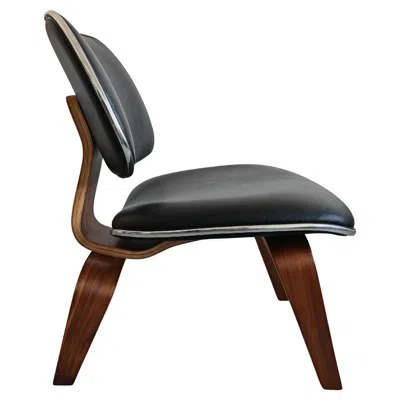 Pre-owned Charles And Ray Eames Mid Century Modern Lounge Chair In Style Of Lcw Chair By  In Brown