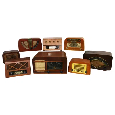 Pre-owned Charles And Ray Eames Mid Century Radio Collection In Brown