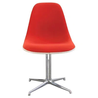 Pre-owned Charles And Ray Eames Original La Fonda Stuhl Vitra Charles Eames Fiberglas Orange