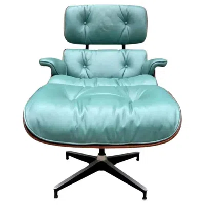 Pre-owned Charles And Ray Eames Restored Herman Miller Eames Lounge Chair And Ottoman With Custom New Cushions In Brown