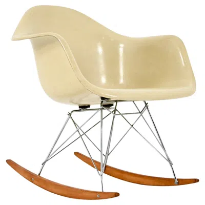Pre-owned Charles And Ray Eames Rocking Chair Rar By Charles & Ray Eames For Herman Miller, 1960s In Brown