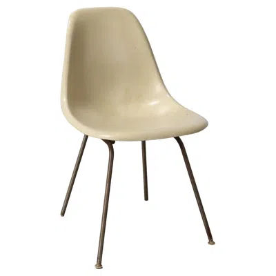 Pre-owned Charles And Ray Eames Sedia Dss Di Charles & Ray Eames Per Vitra, Anni 60 In Sand