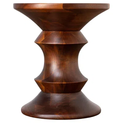 Pre-owned Charles And Ray Eames Vintage Eames For Herman Miller "applecore" Time Life Stool Model A In Brown