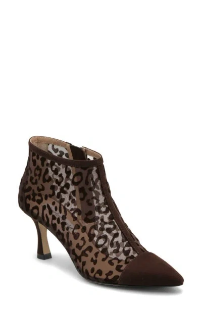 Charles By Charles David Abena Pointed Toe Bootie In Brown