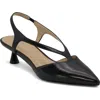 Charles By Charles David Addi Pointed Toe Kitten Heel Pump In Black