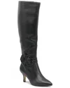 Charles By Charles David Albee Pointed Toe Knee High Boot In Black