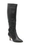 Charles By Charles David Albee Pointed Toe Knee High Boot In Black