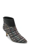 Charles By Charles David Alice Pointed Toe Bootie In Black Multi-tw