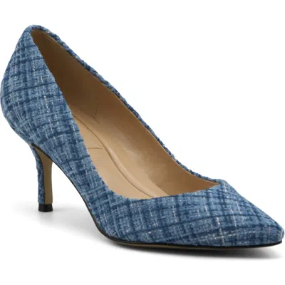 Charles By Charles David Angelica Pointed Toe Pump In Marine Blue