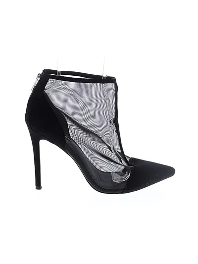 Pre-owned Charles By Charles David Ankle Boots In Black