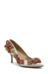 Charles By Charles David Arnold Pump In Ivory/ Pink
