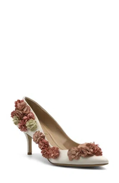 Charles By Charles David Arnold Pump In Ivory/pink