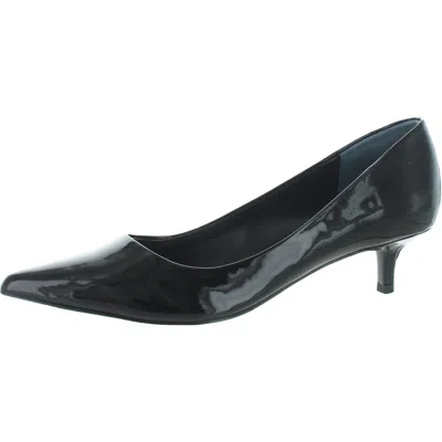 Charles By Charles David Dare Womens Patent Leather Dressy Pointed Toe Heels In Black