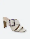 Charles By Charles David Gleam Block Heel In Off White In White