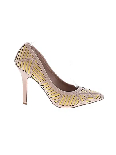 Pre-owned Charles By Charles David Heels In Gold