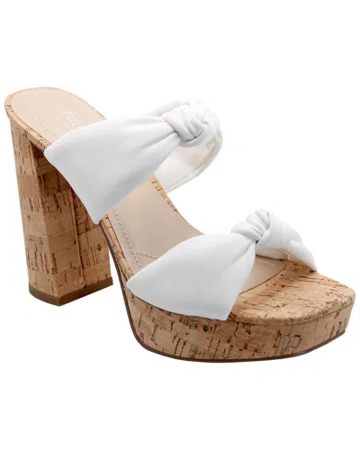 Charles By Charles David Intuit Leather Sandal In White
