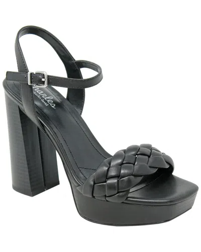 Charles By Charles David Ironic Leather Sandal In Black