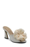 Charles By Charles David Karie Rosette Mule Pump In Ivory Satin