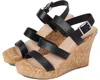 Charles By Charles David Liber Sandals Women's Black Wedge Heel Jobb1059 In Black