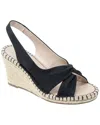Charles By Charles David Notable Espadrille Wedge Slingback Sandal In Black