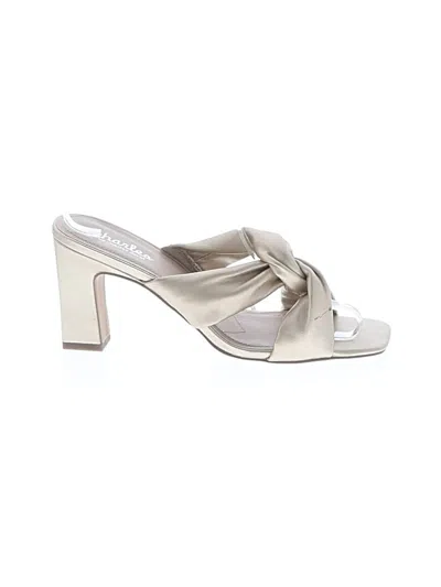 Pre-owned Charles By Charles David Sandals In Gold