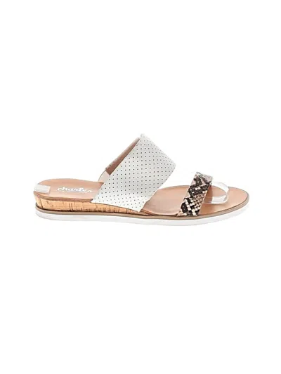 Pre-owned Charles By Charles David Sandals In Silver