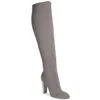 Charles By Charles David Simone Womens Stretch Knit Over-the-knee Boots In Grey