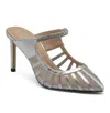 Charles By Charles David Swell Dress Heel In Silver-memt