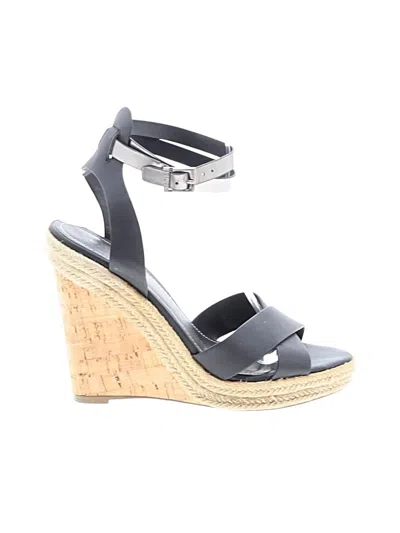 Pre-owned Charles By Charles David Wedges In Black