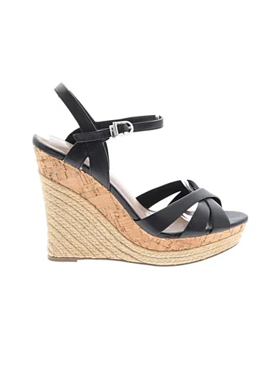 Pre-owned Charles By Charles David Wedges In Black
