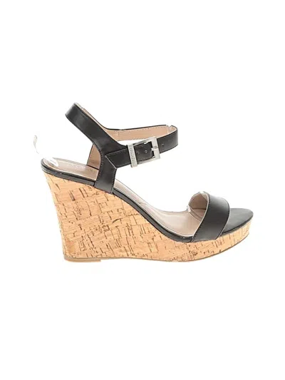 Pre-owned Charles By Charles David Wedges In Black