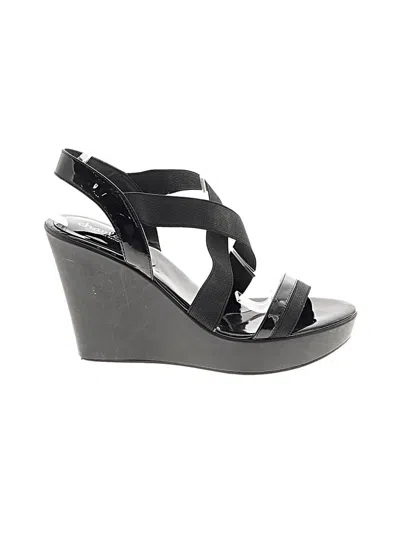 Pre-owned Charles By Charles David Wedges In Black