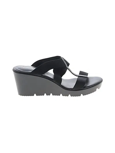 Pre-owned Charles By Charles David Wedges In Black