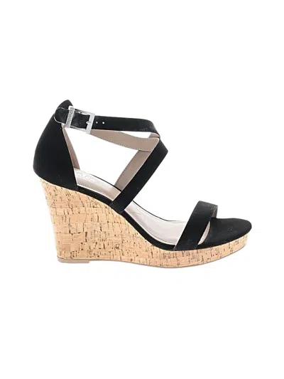 Pre-owned Charles By Charles David Wedges In Black