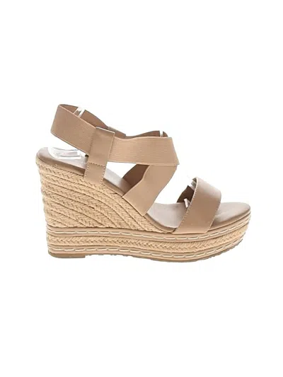 Pre-owned Charles By Charles David Wedges In Brown